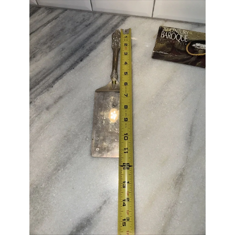 20th Century Baroque By Godinger‎  Silver Plated Lasagne Server 11.5 Inches 3...
